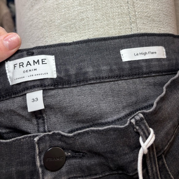 Frame Le High Flare Jeans NWT - Picture 3 of 7